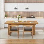 BRK Design Brk Desıgn Ahşap Antik Roma Yemek Masası - 80X120