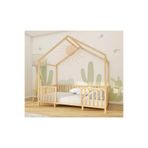 BRK Design Design Bebek Ve Çocuk Karyolası Doğal Ahşap Yatak