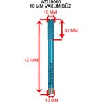 Brk Mermer Granit Vakum Düz Freze 10 mm