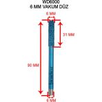 Brk Mermer Granit Vakum Düz Freze 6 mm