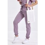Brl Üniforma Tek Alt Jogger Likralı Unisex Cerrahi Pantolon Lila | Brlmedizip