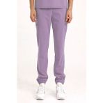 BRL Üniforma Tek Alt Jogger Likralı Unisex Cerrahi Pantolon Lila - XL