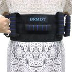 BRMDT Yaşlılar için Yürüyüş Kemeri Transfer Kemerleri, Yaşlılar ve Sınırlı Hareket kabiliyetine sahip kişiler için ayarlanabilir kapı kemerleri, 7 Ergonomik Saplı Rahat 5.4" Geniş Sırt Kemeri (78,5