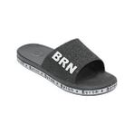 BRN Byron Unisex Siyah Kaymaz Taban Plaj Terlik Su Geçirmez Eva Malzeme ile Konforlu Kullanım