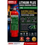 BRN Yangın söndürme tüpü 2 kg Elektrikli Araçlar Için Lithium Plus