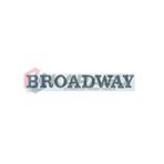 Broadway Kağıt Yazı Eski Model Koyu Gri