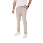 BROCARD Erkek Kışlık Jogger Bel lastikli Kumaş Pantolon (BEJ, W32)