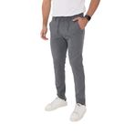 BROCARD Erkek Kışlık Jogger Bel lastikli Kumaş Pantolon (KOYU GRİ, W32)