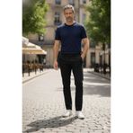 BROCARD Kışlık Gabardin Chino Pantolon Regular Fit Erkek Siyah