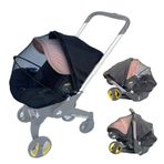 Brogtorl DOONA bebek arabası için cibinlik, bebek arabası için uygundur, güneşlikli evrensel cibinlik