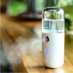 Brokoli Home Beyaz Nano Mist Sprayer Mini Boy Taşınabilir Şarjlı Dezenfektan Makinesi