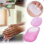 Brokoli Home Kağıt Sabun 4 Lü Pembe 80 Yıkama Sabun Elde Eriyen Sabun Dezenfektan El Sabunu