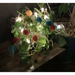 Brokoli Home Ponpon Berry Light Dekoratif Led Işık Zinciri Renkli Ponponlar