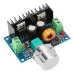 BROLEO Chip Dc1.2536V Xl4016 M401 200W Xl4016E1 Plastik 8A Lehimleme Ekipmanları Için Dc Voltaj Regülatörü