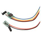 BROLEO Mini uzaktan kumanda anahtarı, alıcı verici DC6V-36V DC5V-24V RF uzaktan kumanda anahtarı temassız 433 MHz ile girişimi önlemek için