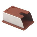 BROLEO Tamper Pad, Sabotaj Tutucu, Her Yerde Getiriyor Basit Tip Toksik Olmayan Kahve Çekirdeği En Küçük Sehpa (Kahve)