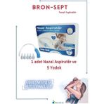 Bron-sept Bebek Burun Aspiratörü 1 Adet Nazal Aspiratör ve 5 Adet Yedek