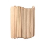 Brons Ahşap Dil Basma Çubuğu ( Abeslang) Naturel 50`Li Paket ( 150x18 Mm)