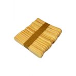 Brons Ahşap Dil Basma Çubuğu Naturel -paket Içi 50 Adet - (150x18 Mm) (abeslang)