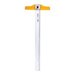 Brons BR-114 75 cm Oynar Başlıklı T Cetvel
