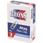 Brons BR-123 No:3 10 Paket Ataş