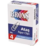 Brons BR-124 No:4 10 Paket Ataş