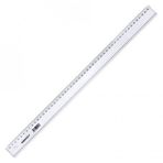 Brons BR-227 50 cm Şeffaf Plastik Cetvel