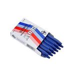 Brons BR-254 12'li Mavi Yuvarlak Yağlı Tebeşir