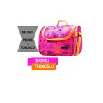 Brons BR-3501 Pembe Termoslu Beslenme Çantası