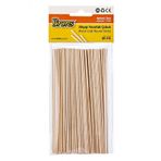 Brons BR-916XC Naturel 100'lü 2x145 mm Ahşap Yuvarlak İnce Çubuk