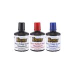 Brons Doldurulabilir Tahta Kalemi Mürekkebi 100 ml 3'lü Set