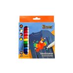 Brons Tekstil Kalem Markör 12 Renk (Br-1001)