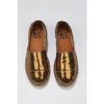 Bronz Deri Kadın Espadril Ayakkabı 01wj0300