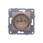 Bronz Ups Priz Çarpma Karşıtı Vakumlu Paket Çabuk Bağlantı