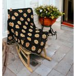 Bronza Br 002 Tv Battaniyesi - Siyah - 130 x 120 cm