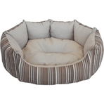 Bronza No: 1 45 x 55 x 18 cm Bej Pearl Kedi-Köpek Yatağı