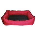 Bronza No-2 60x70x15 cm Kırmızı Su Geçirmez Kedi-Köpek Yatağı