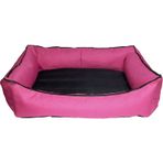 Bronza No-3 70x80x15 cm Pembe Su Geçirmez Kedi-Köpek Yatağı