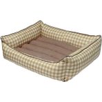 Bronza No-4 70x80x15 cm Bej Soft Kedi-Köpek Yatağı