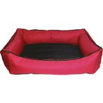 Bronza No-4 80x90x15 cm Kırmızı Su Geçirmez Kedi-Köpek Yatağı