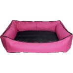 Bronza No-5 90x100x15 cm Pembe Su Geçirmez Kedi-Köpek Yatağı