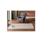 Brooklyn Hasır Görünümlü Kaymaz Dokuma Modern Kilim BRK01 Gri, 200 x 290