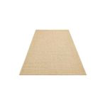 Brooklyn Hasır Görünümlü Kaymaz Renkli Dokuma Modern Kilim BRK01 Bej, 100 x 200