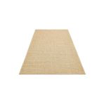 Brooklyn Hasır Görünümlü Kaymaz Renkli Dokuma Modern Kilim BRK01 Bej, 80 x 300