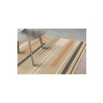Brooklyn Hasır Görünümlü Kaymaz Renkli Dokuma Modern Kilim BRK06, 80 x 150
