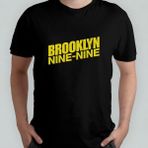 Brooklyn Nine Nine %100 Pamuklu Bisiklet Yaka T-Shirt Model - 2 - Siyah - XL
