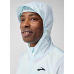 Brooks 211564445 Canopy Packable Jacket Mavi Erkek Zip Ceket