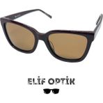 Brooks AS6416 C3 54*18 142 Polarize Kadın Güneş Gözlüğü - Kahverengi
