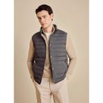 Brooks Brothers Antrasit Erkek Kapitone Yelek BBSS26MVS001 - 2XL