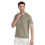 BROOKS BROTHERS Bisiklet Yaka Açık Haki T-Shirt, S, 5003275697, Açık Haki, Erkek